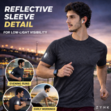 Men's 3-Pack Quick-Dry Performance Gym T-Shirt Melange