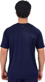 Zynk® Mens T Shirt Pack of 3, Workout Gym Sports Short Sleeve Shirts Men with Reflective Details, Quick Dry Breathable Running Top Men Moisture Wicking Activewear Gym Top, Men T Shirts Multipack S-4XL